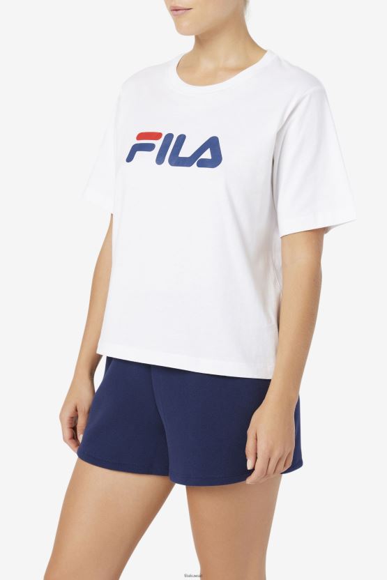 وايت ثيا تي فيلا BX00H41446 أبيض FILA