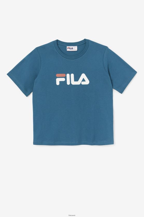 الأزرق المرجاني فيلا ثيا تي BX00H41449 المرجان الأزرق FILA