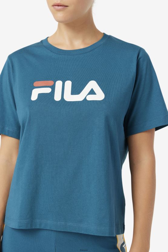 الأزرق المرجاني فيلا ثيا تي BX00H41449 المرجان الأزرق FILA
