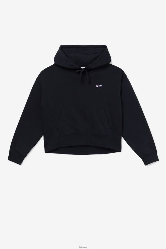 هودي مارينا فيلا باللون الأسود BX00H41492 أسود FILA