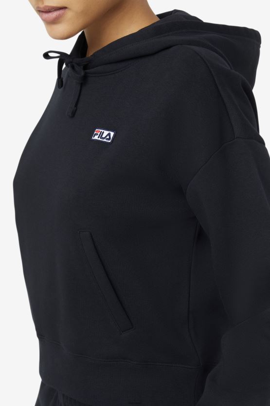 هودي مارينا فيلا باللون الأسود BX00H41492 أسود FILA