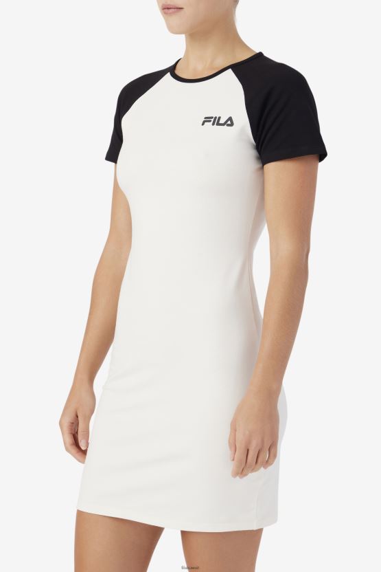 فستان كيرا جاردينيا/فيلا سوداء BX00H41553 جاردينيا/أسود FILA