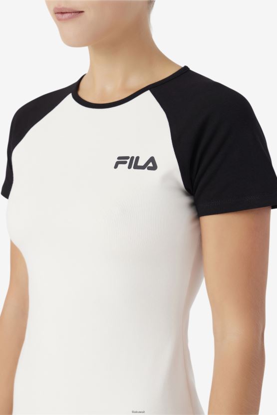 فستان كيرا جاردينيا/فيلا سوداء BX00H41553 جاردينيا/أسود FILA