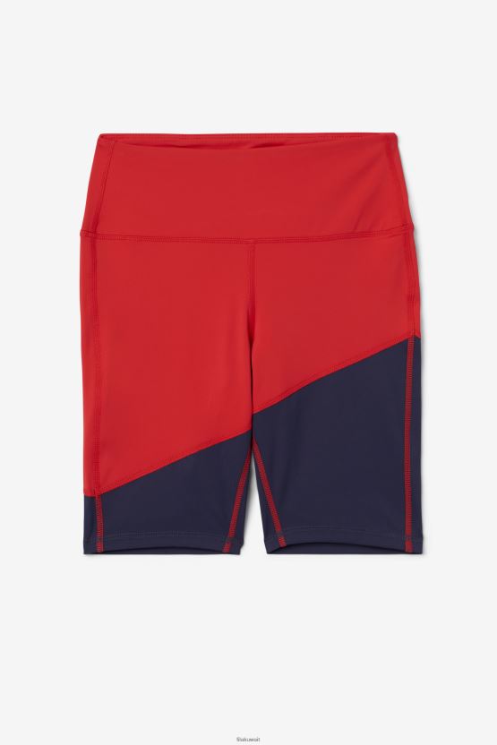 دراجة فيلا حمراء مارلي قصيرة BX00H41690 أحمر FILA