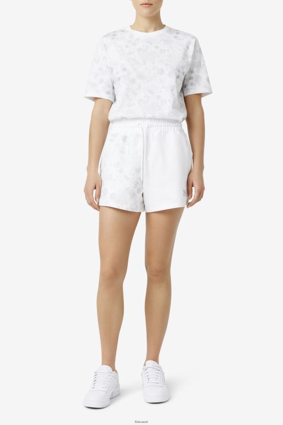ميريام فيلا قصيرة بيضاء BX00H41700 أبيض FILA