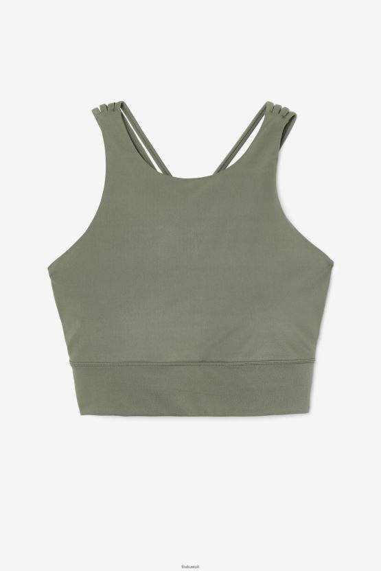 حمالة صدر رياضية من فيلا رفع الرقبة العالية زعتر BX00H41843 زعتر FILA