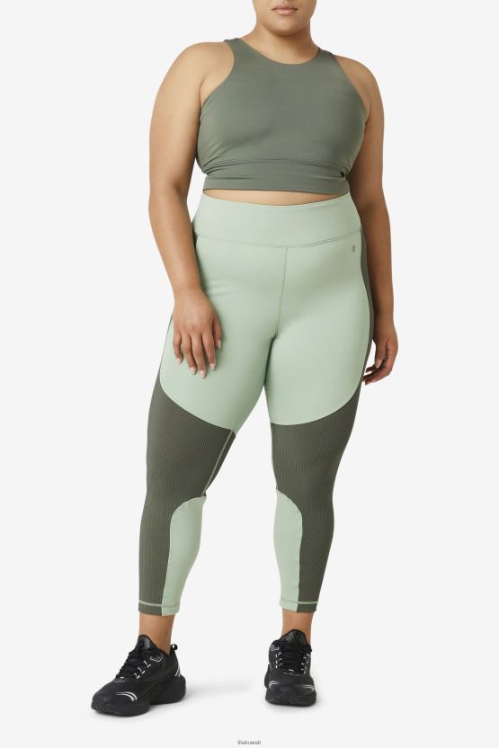 حمالة صدر رياضية من فيلا رفع الرقبة العالية زعتر BX00H41843 زعتر FILA