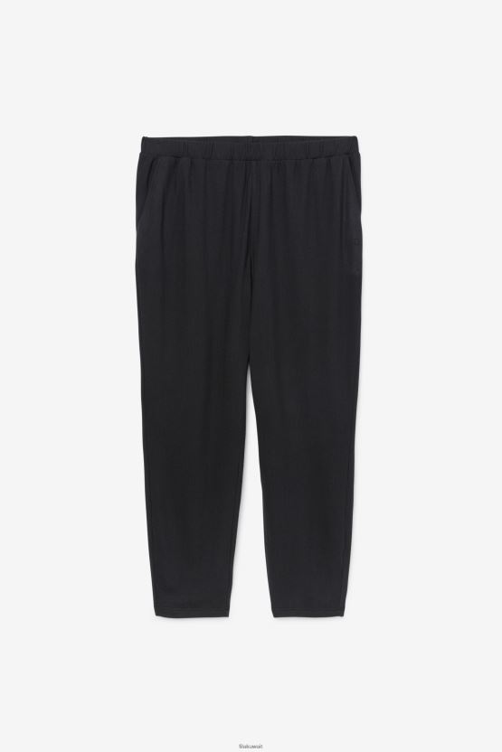 بنطال رياضي من فيلا باللون الأسود BX00H42008 أسود FILA