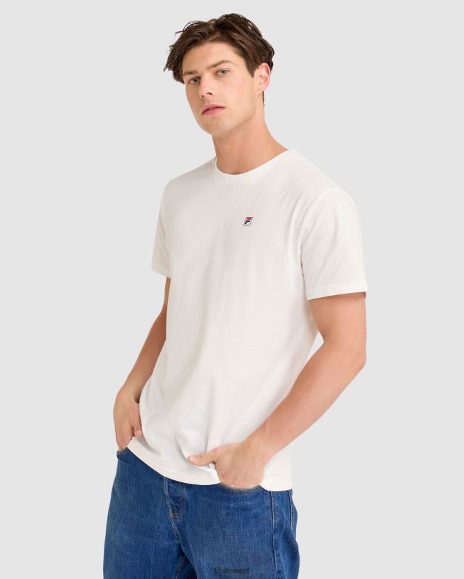 فيلا آرون تي شيرت أبيض BX00H42305 أبيض FILA