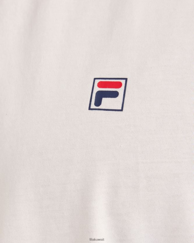 فيلا آرون تي شيرت أبيض BX00H42305 أبيض FILA