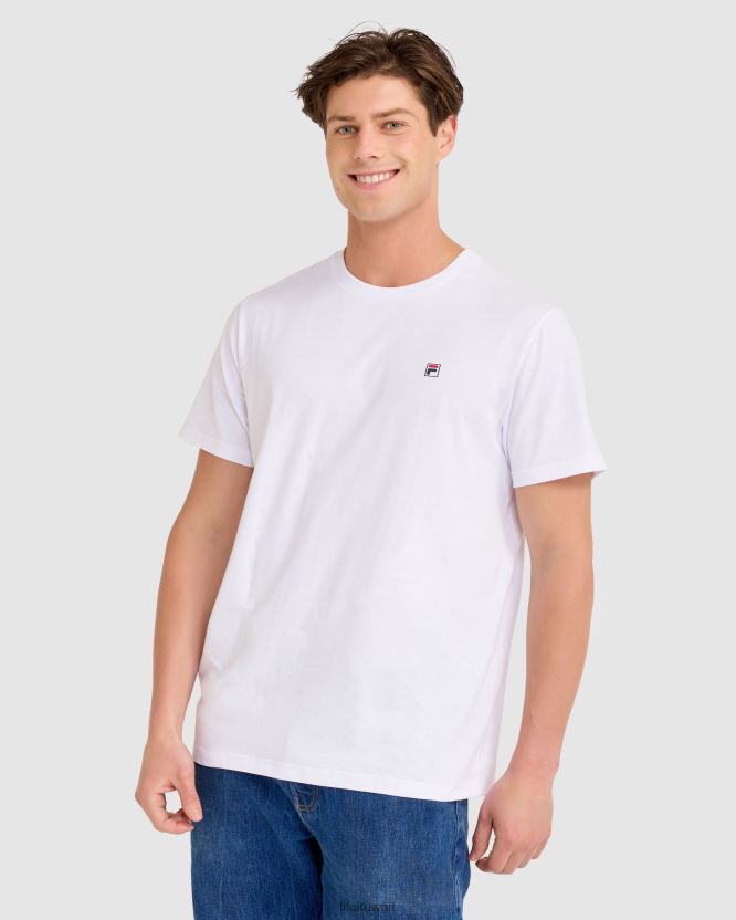 تي شيرت أبيض فيلا آرون BX00H42307 أبيض FILA