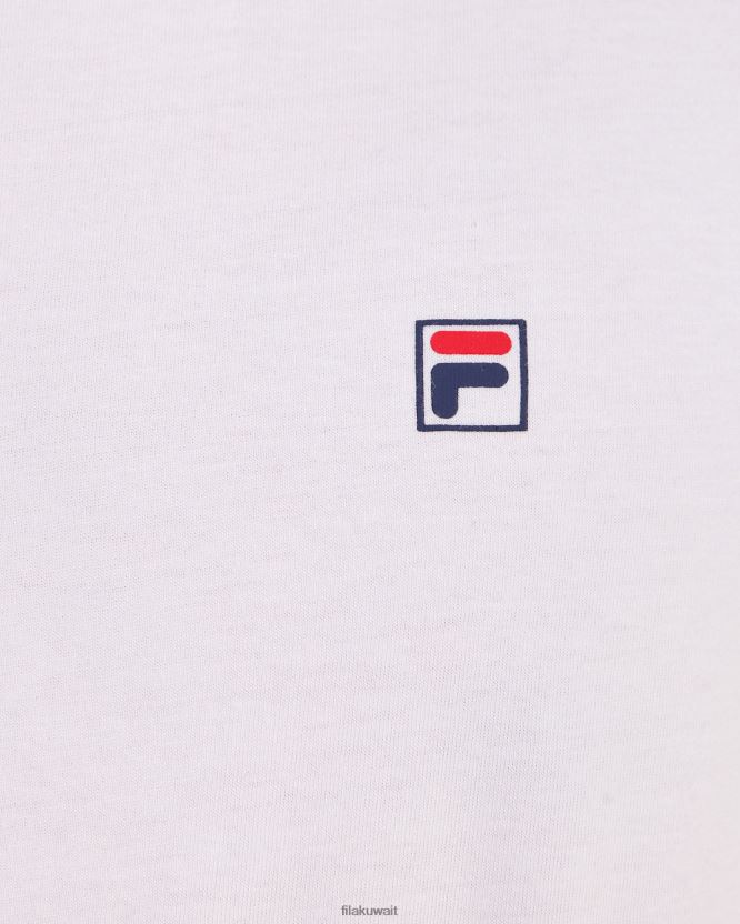 تي شيرت أبيض فيلا آرون BX00H42307 أبيض FILA