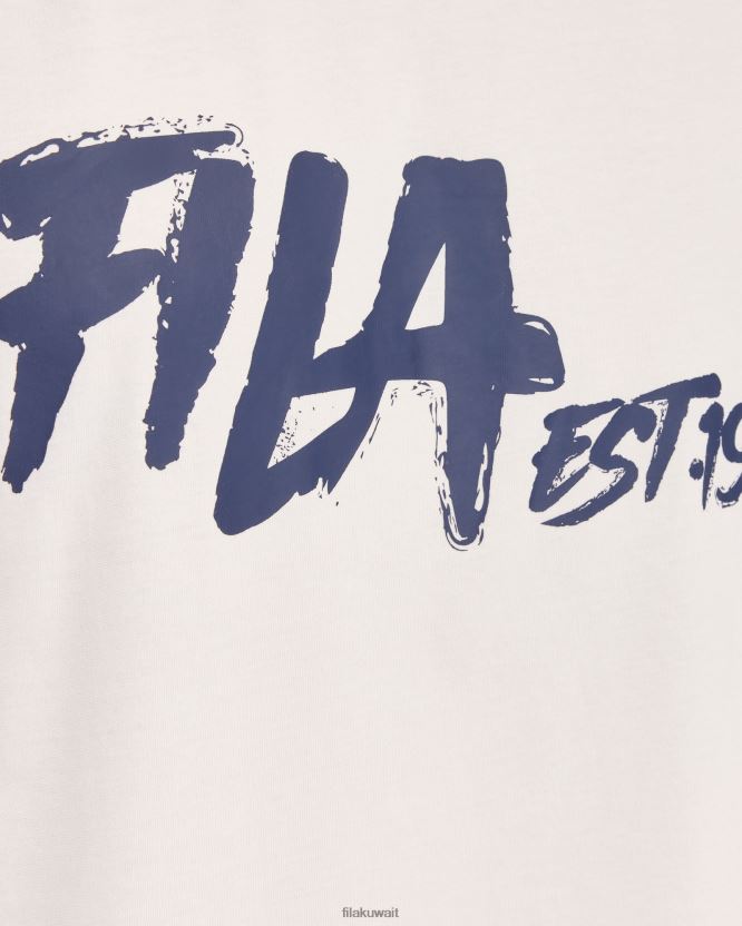 تي شيرت لويس الأبيض من فيلا BX00H42314 أبيض FILA