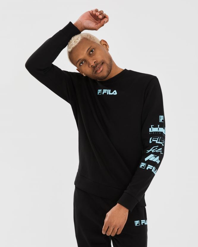 طاقم دالدي للرجال من فيلا باللون الأسود BX00H42317 أسود FILA
