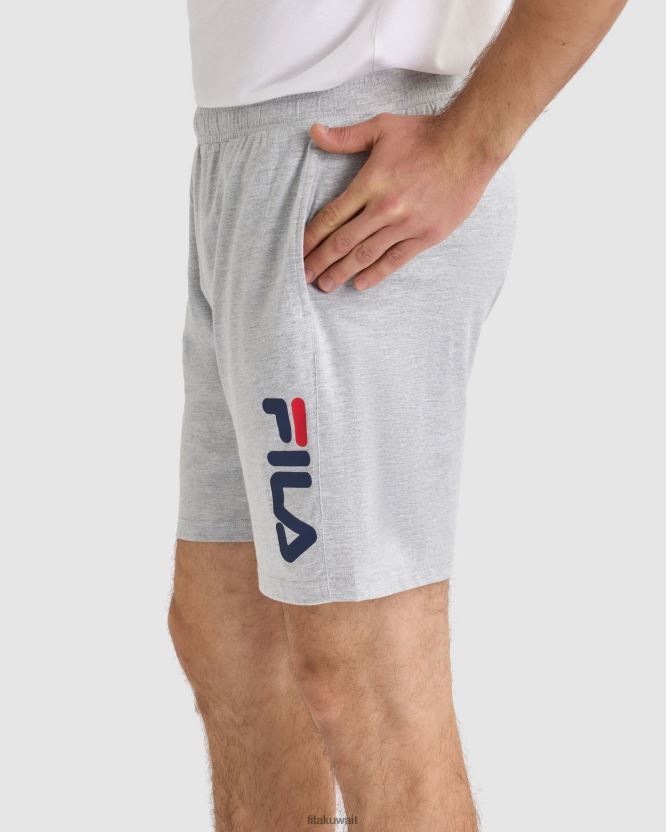 شورت بوسطن للجنسين رمادي مارل فيلا BX00H42327 مارل رمادي FILA