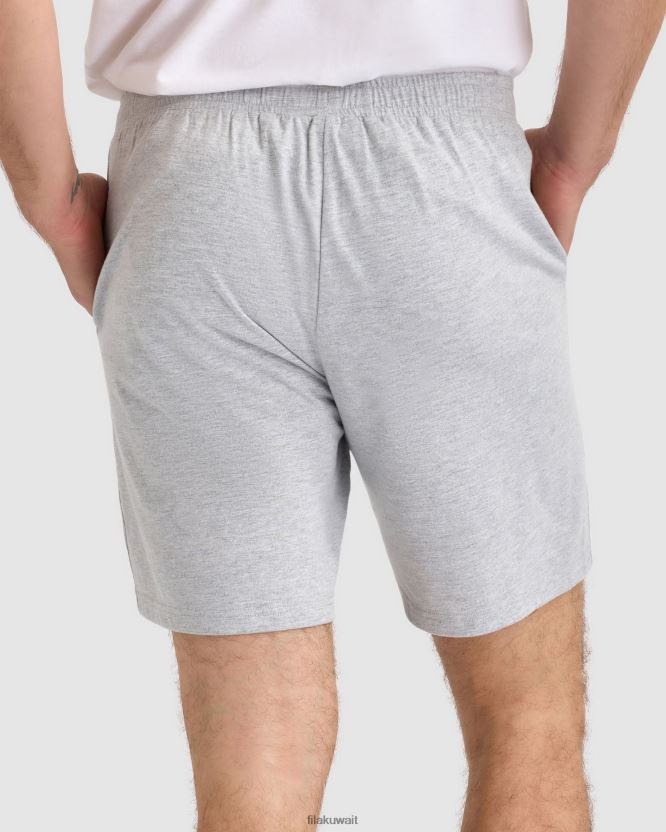 شورت بوسطن للجنسين رمادي مارل فيلا BX00H42327 مارل رمادي FILA