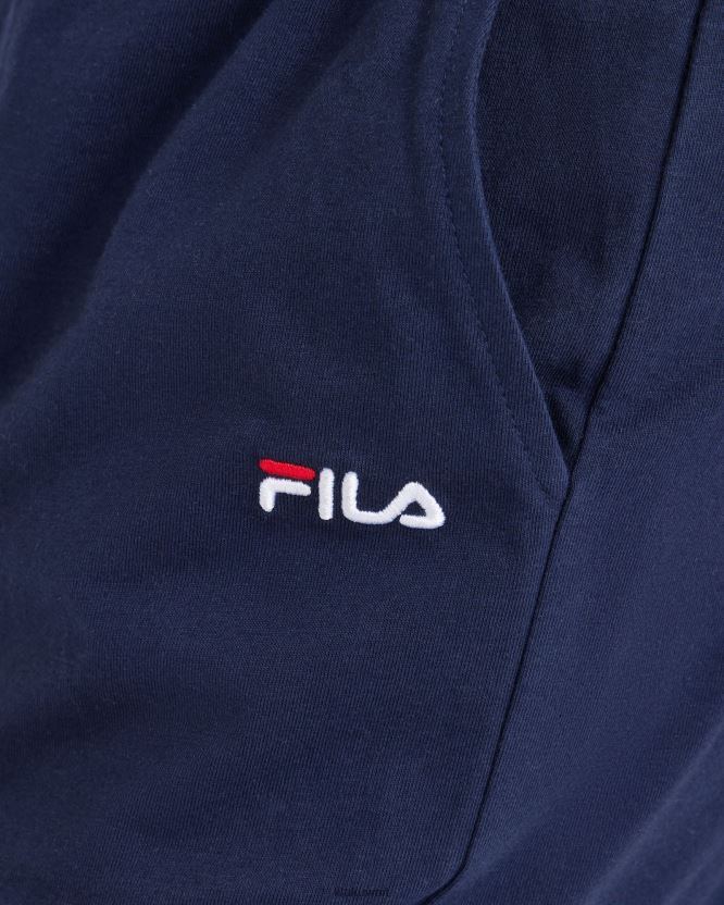بنطال فيلا الأساسي للرجال باللون الأزرق الداكن BX00H42329 البحرية الجديدة FILA