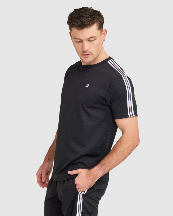 تي شيرت بابلو للرجال من فيلا باللون الأسود BX00H42335 أسود FILA
