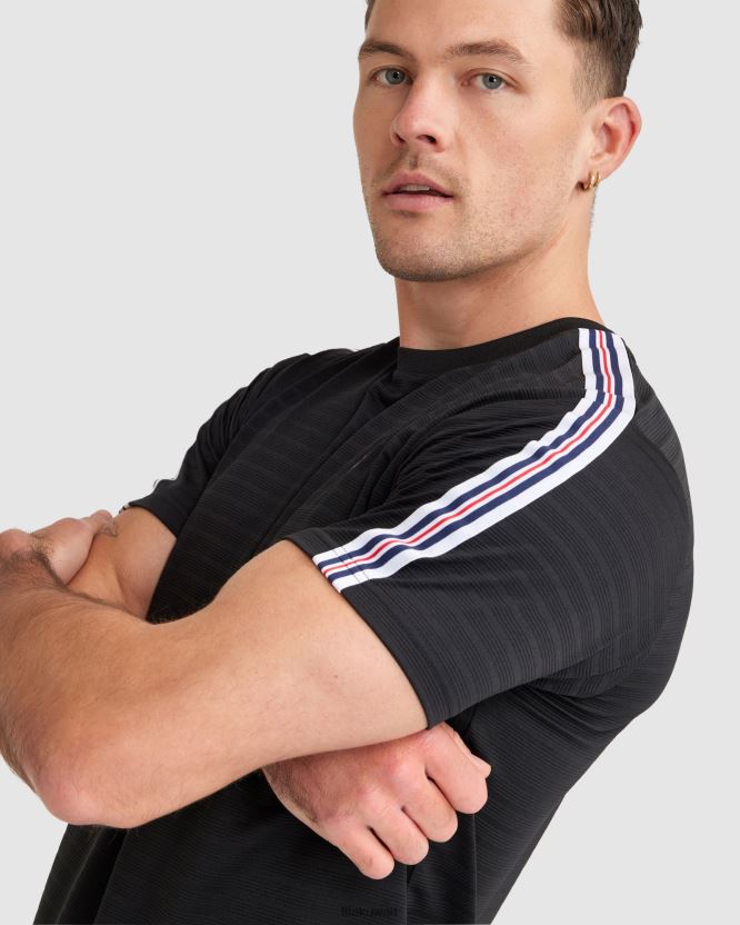 تي شيرت بابلو للرجال من فيلا باللون الأسود BX00H42335 أسود FILA