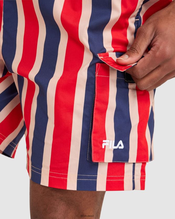 جيت شورت فيلا للرجال البحرية الجديدة BX00H42336 البحرية الجديدة FILA