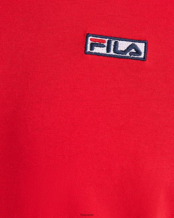 قميص سيان تانك للرجال من فيلا باللون الأحمر BX00H42353 أحمر FILA