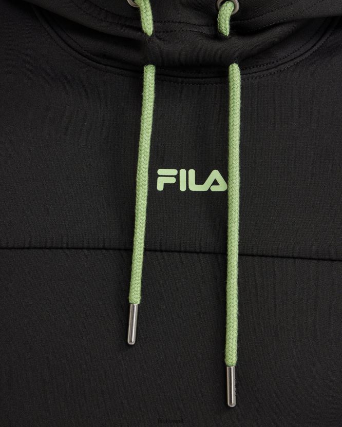هودي كالب أكتيف للرجال من فيلا باللون الأسود BX00H42366 أسود FILA
