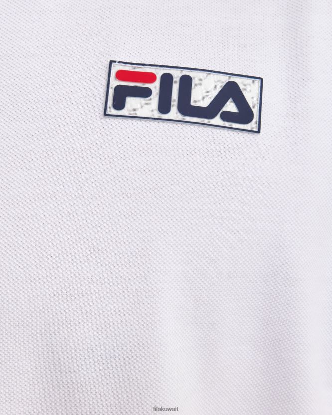 فيلا آشر بولو وايت للرجال BX00H42375 أبيض FILA