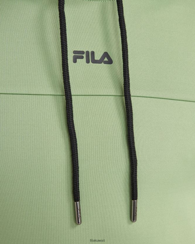 سترة بقلنسوة نشطة للرجال من باسيل BX00H42394 رَيحان FILA