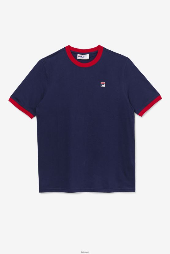 ماركوني رينجر تي شيرت / فيلا حمراء BX00H4239 معطف / ​​أحمر FILA