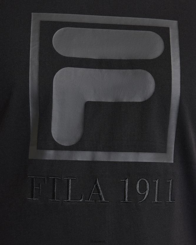 فيلا سهاند تي شيرت للرجال السود BX00H42406 أسود FILA