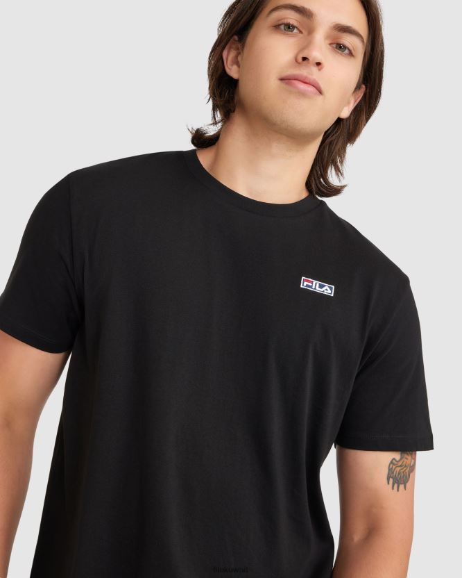 تيشيرت سيان للرجال باللون الأسود BX00H42417 أسود FILA