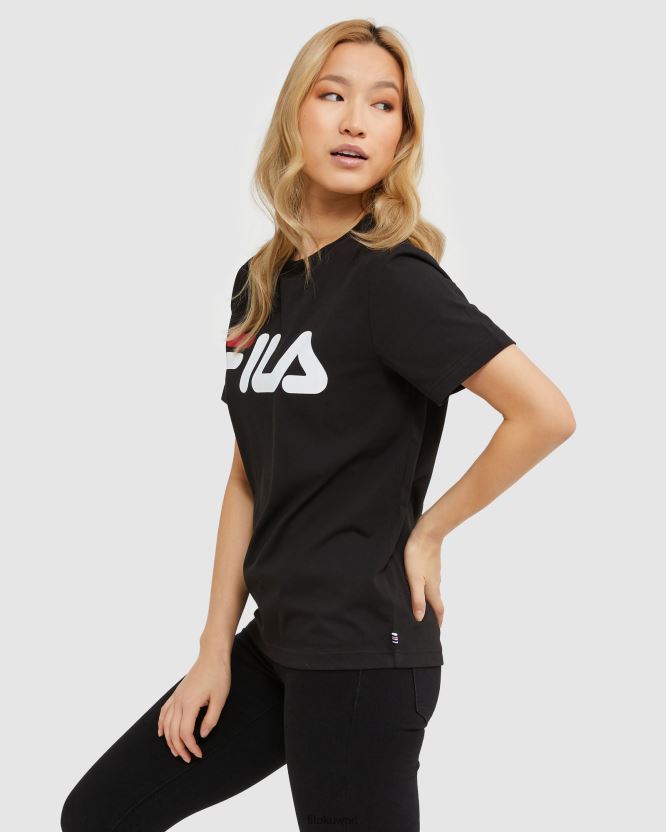 تي شيرت فيلا كلاسيكي أسود للجنسين BX00H42434 أسود FILA