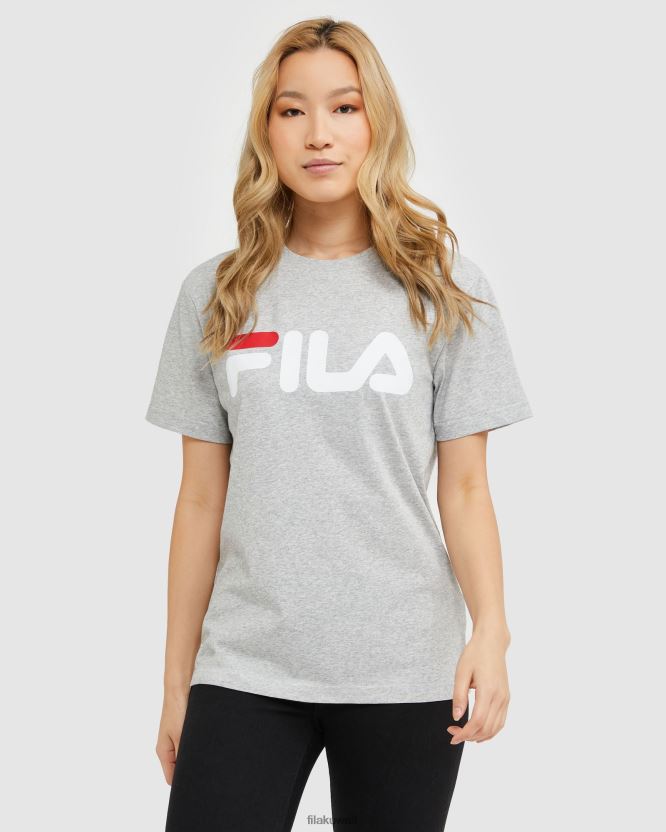 تي شيرت كلاسيكي للجنسين فضي مارل فيلا BX00H42435 مارل فضي FILA
