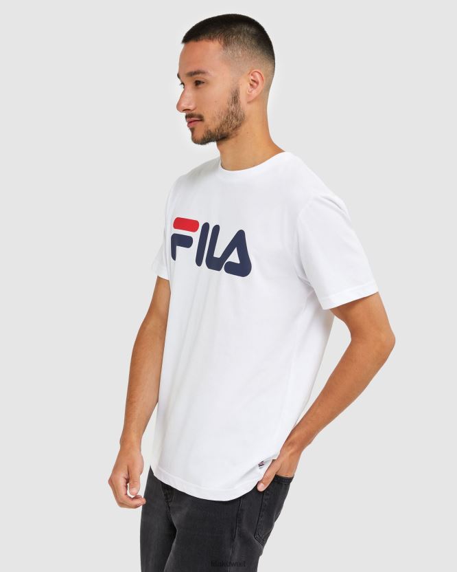 فيلا تي شيرت أبيض كلاسيكي للجنسين BX00H42436 أبيض FILA
