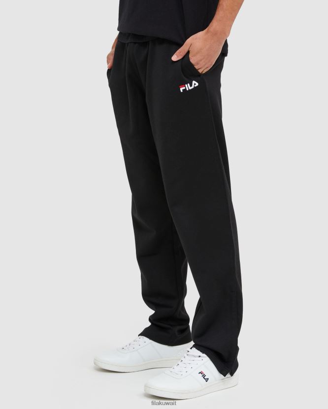 السراويل الرجالية الكلاسيكية فيلا سوداء BX00H42441 أسود FILA