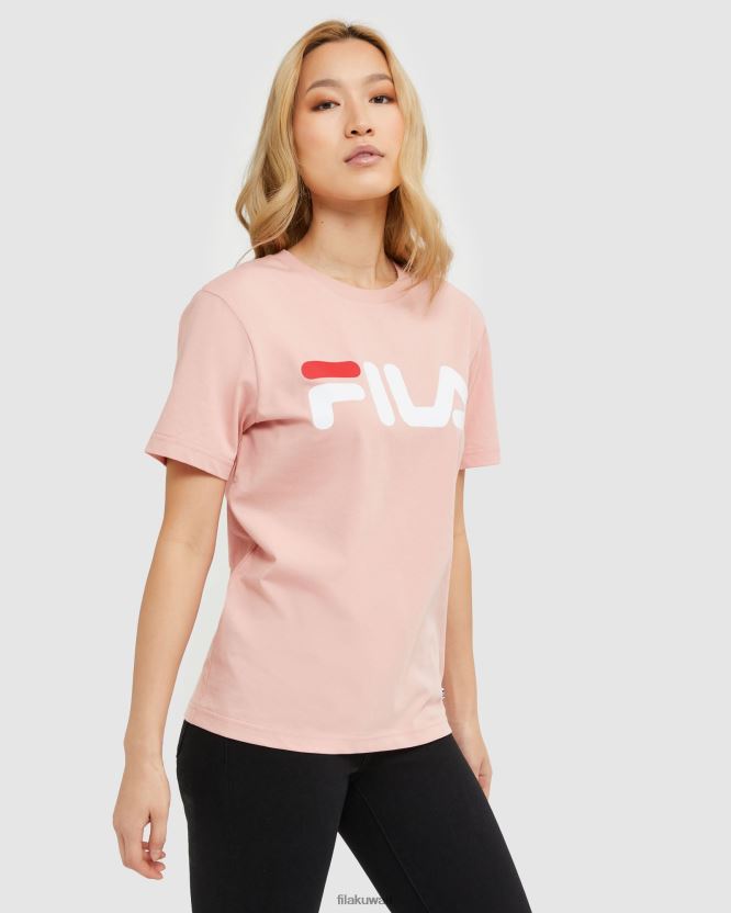 تي شيرت كلاسيكي للجنسين من فيلا ميلو روز BX00H42443 ارتفع يانع FILA