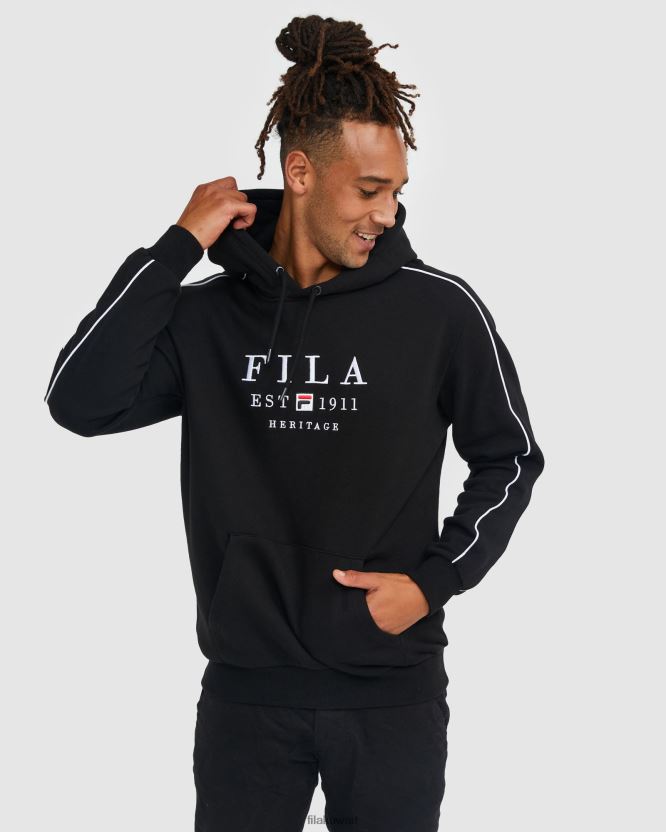 غطاء رأس تراثي أسود للجنسين من فيلا BX00H42446 أسود FILA