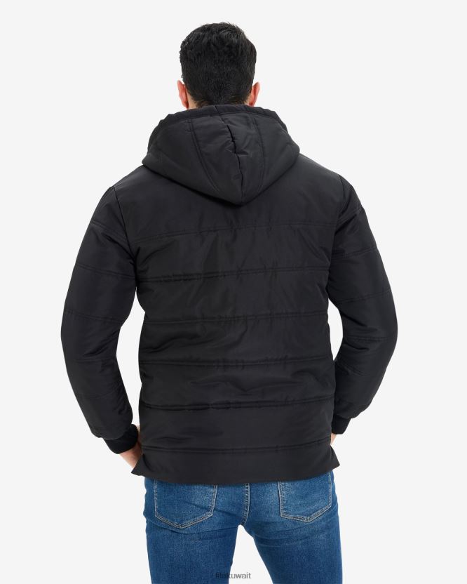 سترة أنطون منتفخة للرجال باللون الأسود BX00H42453 أسود FILA