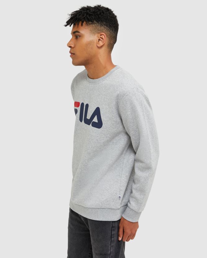 طاقم كلاسيكي للجنسين من سيلفر مارل فيلا BX00H42495 مارل فضي FILA