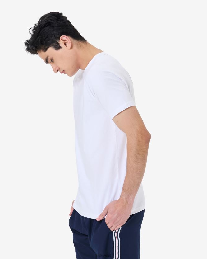 تي شيرت هانز فيلا للرجال الأبيض BX00H42526 أبيض FILA