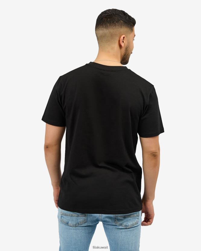 تيشيرت فيلا أنطونيو باللون الأسود BX00H42557 أسود FILA
