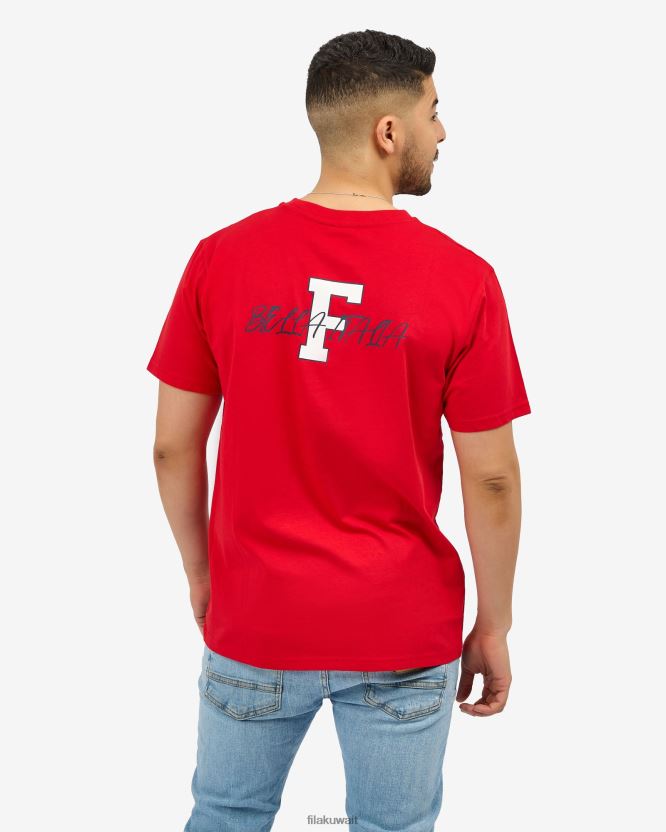 الأحمر فيلا خوان تي BX00H42565 أحمر FILA
