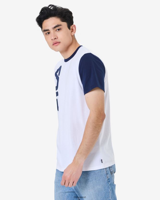 وايت بيورن تي فيلا BX00H42580 أبيض FILA
