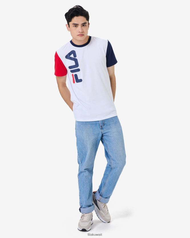 وايت بيورن تي فيلا BX00H42580 أبيض FILA