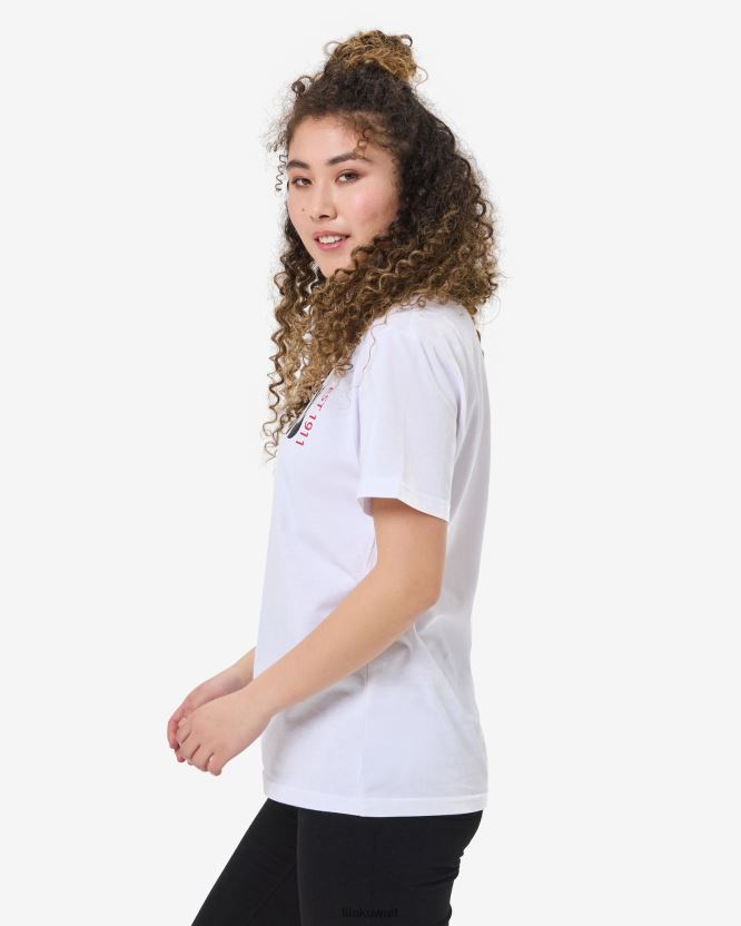تي شيرت لندن الأبيض للجنسين من فيلا BX00H42584 أبيض FILA