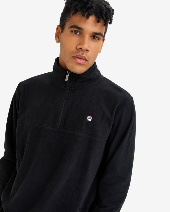 حذاء ديفيد كيو تي آر زيب فيلا للرجال باللون الأسود BX00H42600 أسود FILA