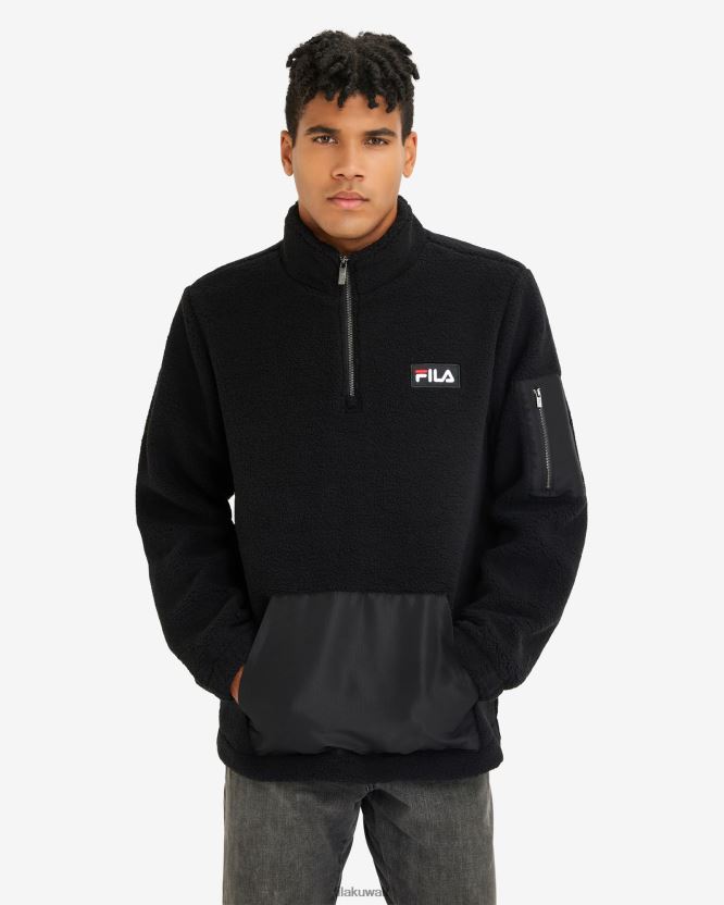 سحاب كول تيدي كيو تي آر للرجال من فيلا باللون الأسود BX00H42608 أسود FILA