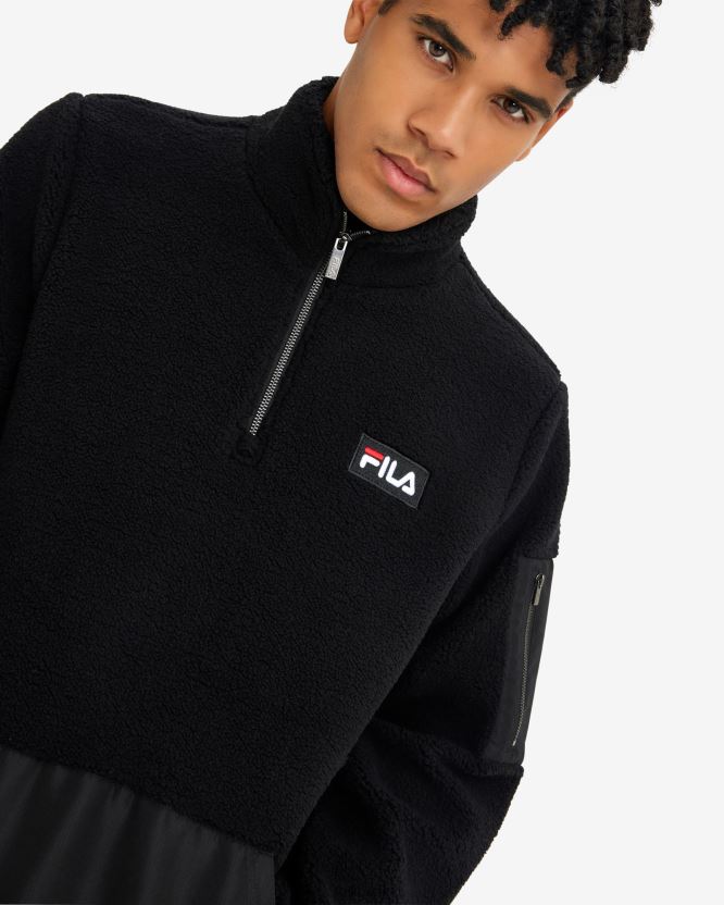 سحاب كول تيدي كيو تي آر للرجال من فيلا باللون الأسود BX00H42608 أسود FILA