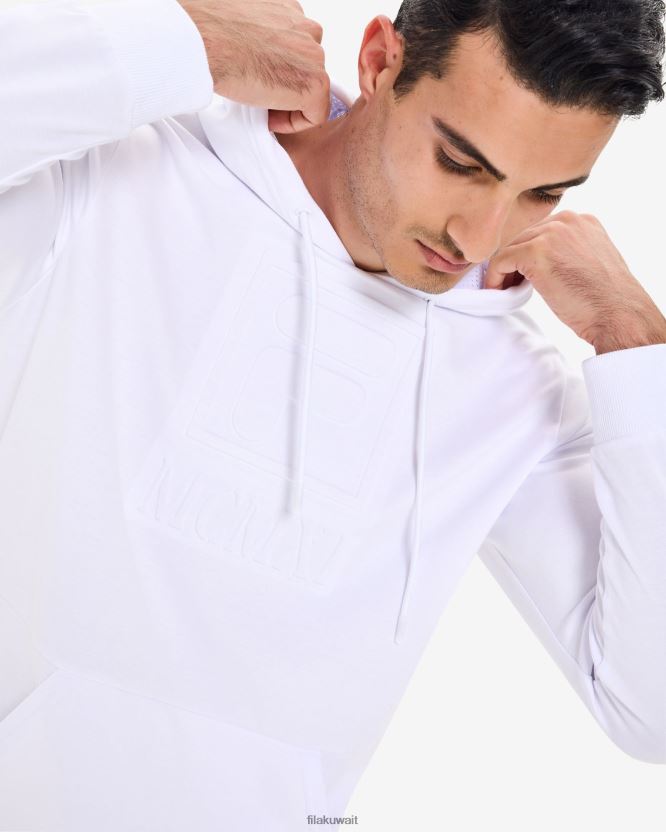 فيلا ديلان هود للرجال البيض BX00H42616 أبيض FILA
