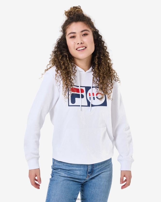 غطاء للذكرى السنوية للجنسين من فيلا باللون الأبيض BX00H42619 أبيض FILA